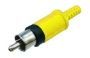plug rca com rabicho amarelo