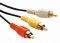 Cabo 3 Rca X 3 Rca - 1,8mts - Ponta Ouro